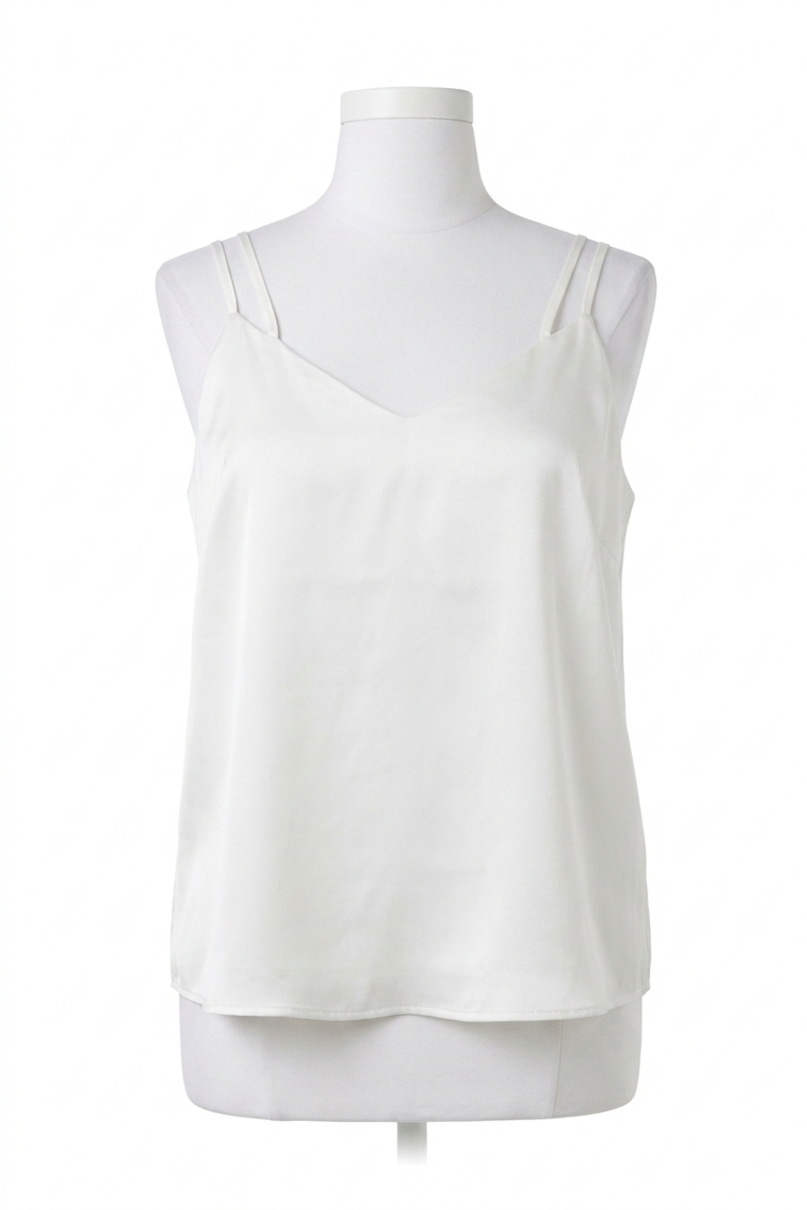 NEW SKIES ARE BLUE work tank in white